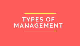 Types of Management